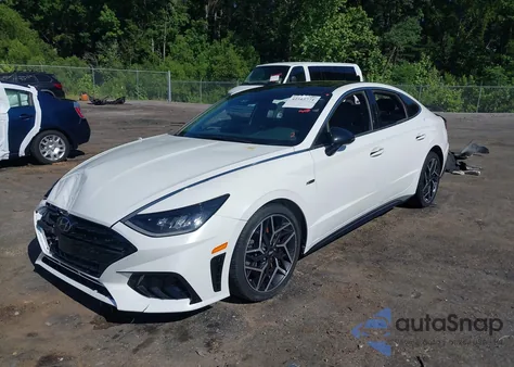2022 Hyundai Sonata N Line из США, поврежденный, VIN KMHL14JC4NA216084